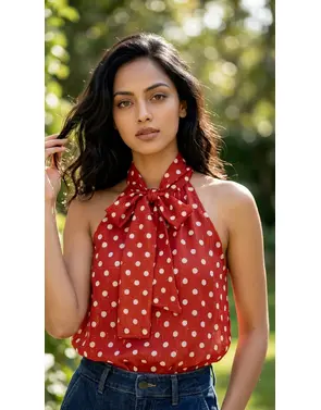 Garde-robe - Top - Donker oranje