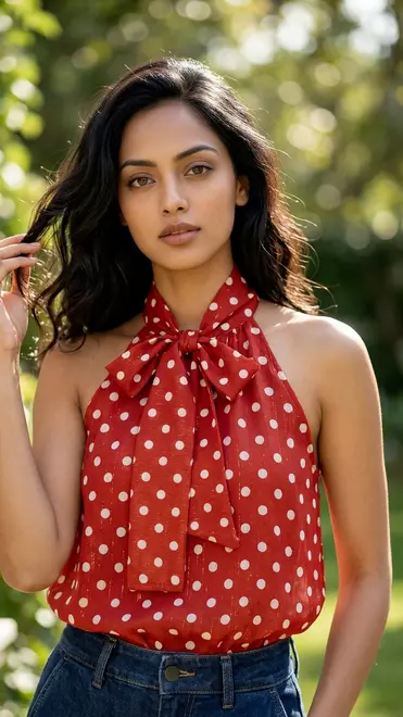 Garde-robe - Top - Donker oranje