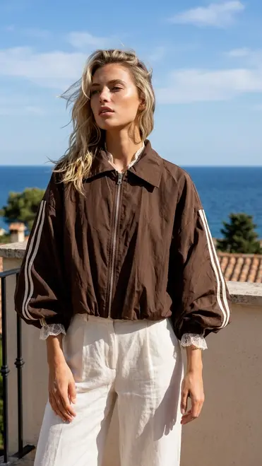 Garde-robe - BOMBER - Bruin