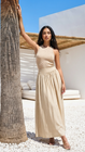 Garde-robe - Lange Rok - Beige