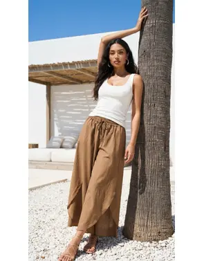 Garde-robe - Lange Broek - Camel