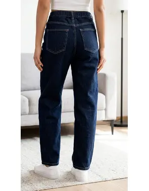 Garde-robe - Lange Broek - Donker jeans