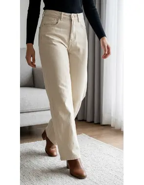 Garde-robe - Lange Broek - Beige