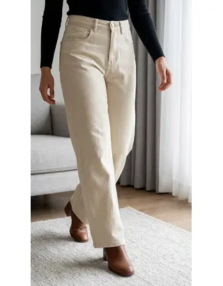 Garde-robe - Lange Broek - Beige