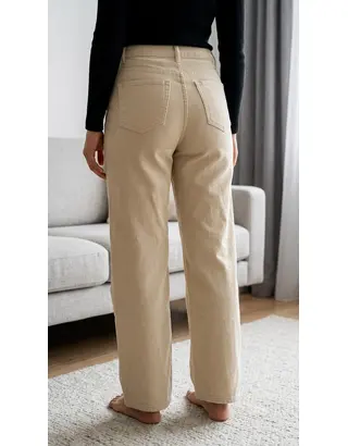 Garde-robe - Lange Broek - Beige