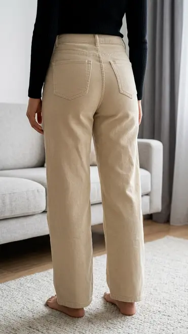 Garde-robe - Lange Broek - Beige