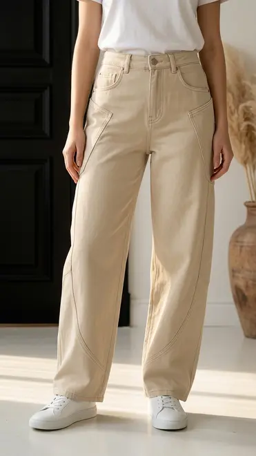 Garde-robe - Lange Broek - Beige