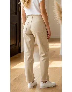 Garde-robe - Lange Broek - Beige