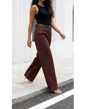 Garde-robe - Lange Broek - Bordeaux