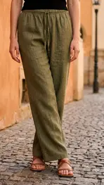 Garde-robe - Lange Broek - Groen