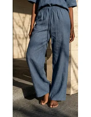 Garde-robe - Lange Broek - Blauw