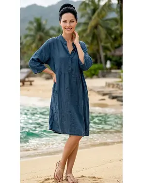 Garde-robe - Halflang Kleedje - Jeans