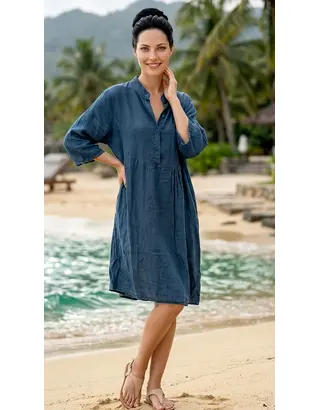 Garde-robe - Halflang Kleedje - Jeans