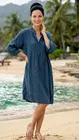 Garde-robe - Halflang Kleedje - Jeans