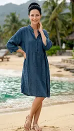 Garde-robe - Halflang Kleedje - Jeans