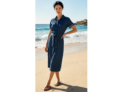 Garde-robe - Lang kleed - Jeans