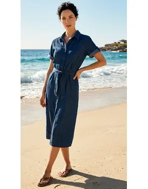 Garde-robe - Lang kleed - Jeans