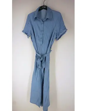Garde-robe - Lang kleed - Jeans licht