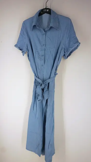 Garde-robe - Lang kleed - Jeans licht