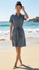 Garde-robe - Lang kleed - Jeans licht