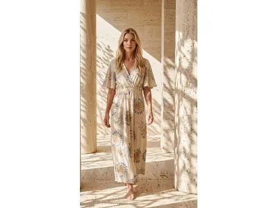 Garde-robe - Lang kleed - Blauw