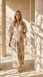 Garde-robe - Lang kleed - Blauw
