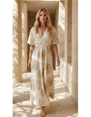 Garde-robe - Lang kleed - Groen