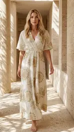 Garde-robe - Lang kleed - Groen