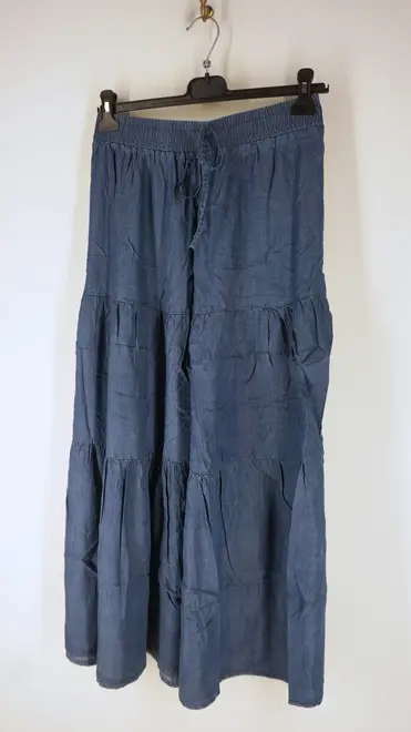 Garde-robe - Lange Rok - Jeans licht