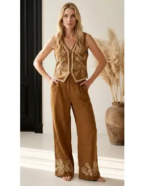Garde-robe - Blouse - Camel
