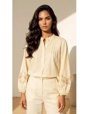 Garde-robe - Blouse - Beige