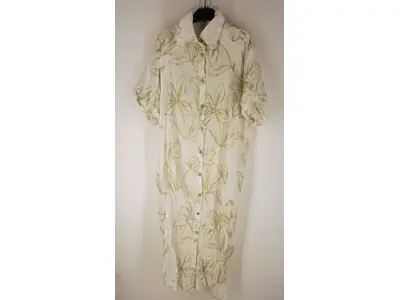 Garde-robe - Lang kleed - Beige-groen