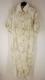 Garde-robe - Lang kleed - Beige-groen