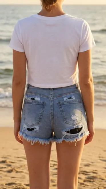 Garde-robe - Short - Jeans