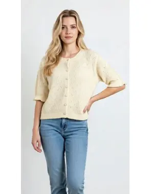 Garde-robe - Gilet - Ecru
