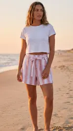 Amelie &amp; Amelie - Short - Roze
