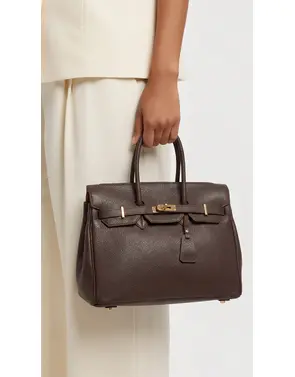 Garde-robe - Handtassen - Donker bruin