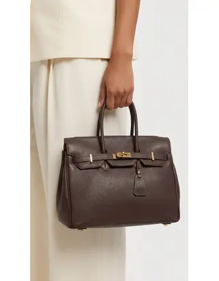 Garde-robe - Handtassen - Donker bruin