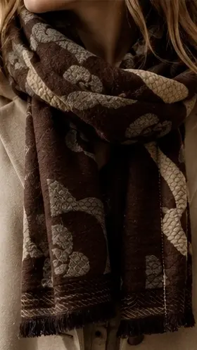 Garde-robe - Sjaals - Bruin