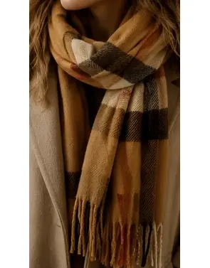 Garde-robe - Sjaals - Camel