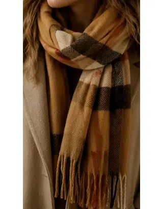 Garde-robe - Sjaals - Camel