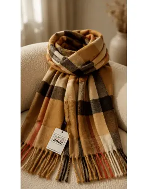 Garde-robe - Sjaals - Camel