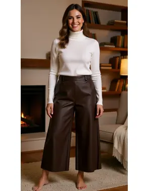 Free/quent - Lange Broek - Donker bruin