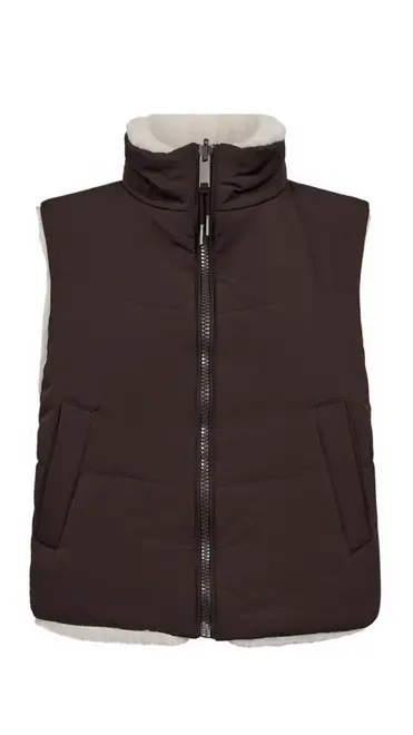 Free/quent - body warmer - Bruin