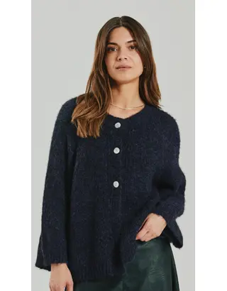 Free/quent - Gilet - Paars