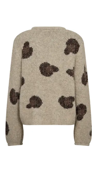 Free/quent - Pull - Beige-bruin