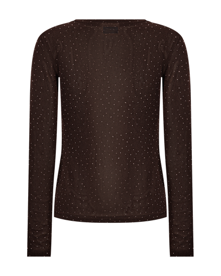 Free/quent - Top - Donker bruin