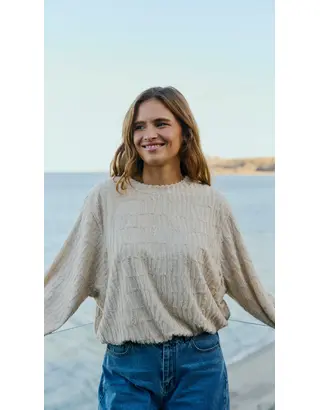 Free/quent - Pull - Ecru