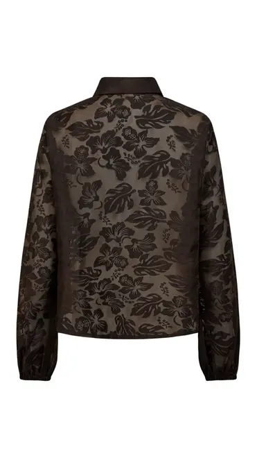 Free/quent - Blouse - Donker bruin