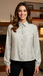 Free/quent - Blouse - Ecru